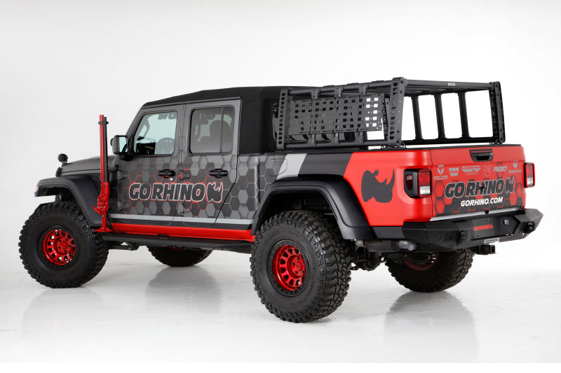 Go Rhino 19-21 Jeep Gladiator XRS Overland Xtreme Rack - Box 2 (Req. gor5950000T-01)